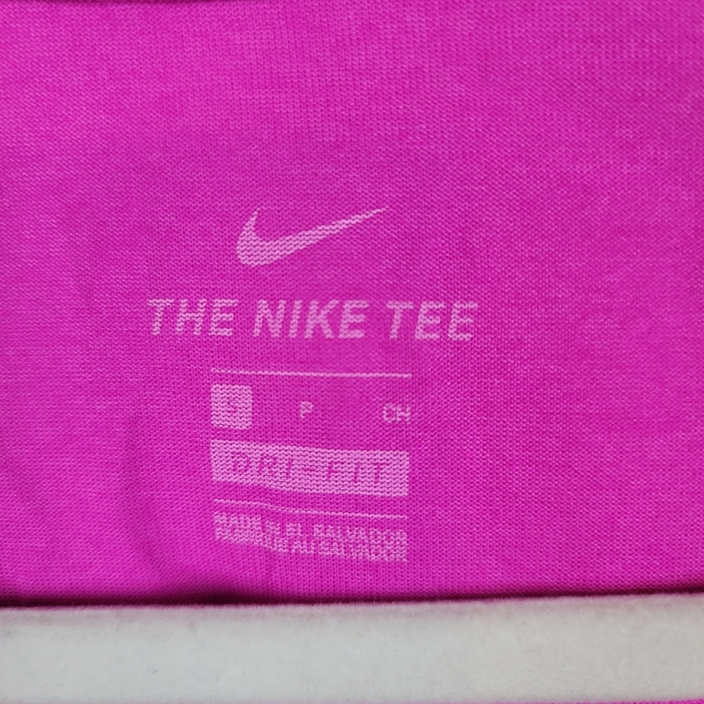 NWT Nike Pink Swosh Dri Fit Tshirt size S - Picture 3 of 5